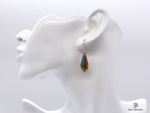 BdOD17 Boucles d’Oreille Tibétaines
