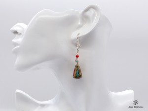 BdOD25 Boucles d’Oreille Tibétaines