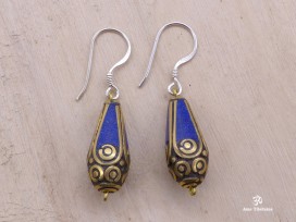 BdOD34 Boucles d’Oreille Tibétaines