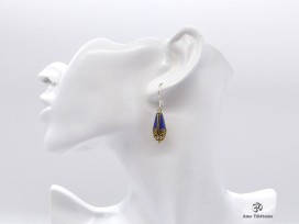 BdOD34 Boucles d’Oreille Tibétaines