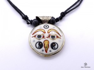 CD125 Collier Tibétain Mantra