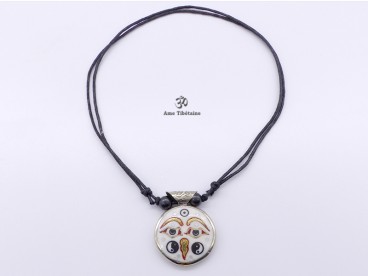 CD125 Collier Tibétain Mantra