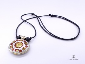 CD125 Collier Tibétain Mantra