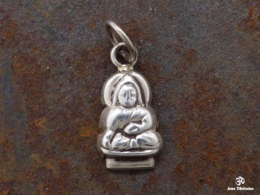 PA131 Pendentif Argent Massif Bouddha