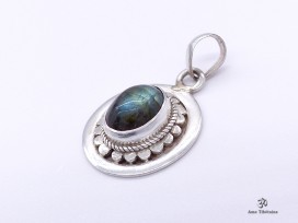 PA403 Pendentif Argent Massif Labradorite
