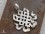 PA410 Pendentif Argent Massif Nœud Sans Fin