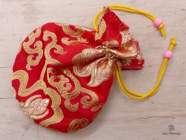 PochTib81 Petite Pochette Tibétaine pour Mala