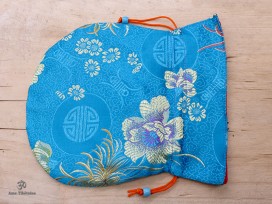 PochTib107 Pochette Tibétaine pour Mala
