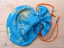 PochTib107 Pochette Tibétaine pour Mala