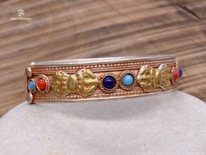 BRD414 Bracelet Tibétain Dorje Vajra