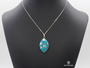 PA341 Pendentif Argent Massif Mantra Om