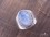 BA233 Bague Tibétaine Argent Massif Pierre de Lune. Taille 51