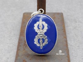 PA75 Pendentif Argent Massif Dorje Vajra