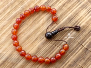 BrMala312 Bracelet Mala Cornaline
