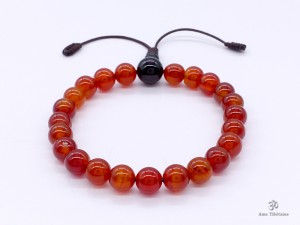 BrMala312 Bracelet Mala Cornaline