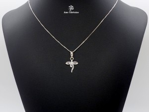 PA416 Pendentif Argent Massif Yeux de Bouddha