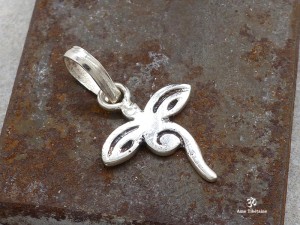 PA416 Pendentif Argent Massif Yeux de Bouddha