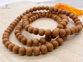 Mala101 Mala de Prières Bois de Santal Tibet