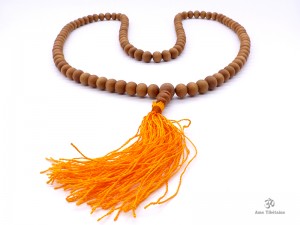 Mala101 Mala de Prières Bois de Santal Tibet