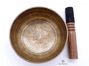 BC89 Bol Chantant Mantra Yeux de Bouddha