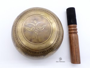 BC89 Bol Chantant Mantra Yeux de Bouddha