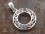 PA419 Pendentif Tibétain Argent Massif