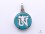 PA262 Pendentif Argent Massif Om Tibétain