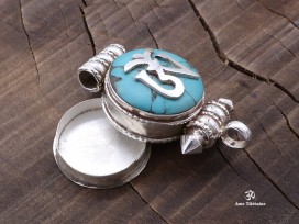 PA426 Pendentif Argent Massif Ghau Om