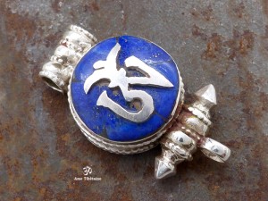PA427 Pendentif Argent Massif Ghau Om