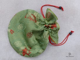 PochTib56 Pochette Tibétaine pour Mala