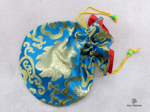 PochTib100 Pochette Tibétaine pour Mala