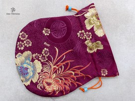 PochTib114 Pochette Tibétaine pour Mala
