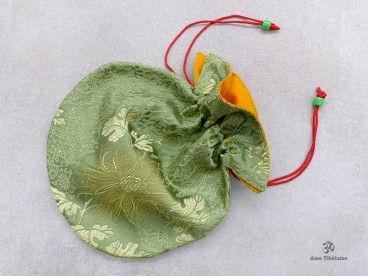 PochTib115 Pochette Tibétaine pour Mala