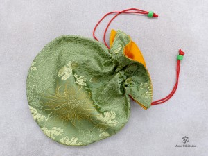 PochTib115 Pochette Tibétaine pour Mala