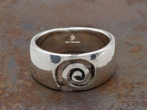 BA292 Bague Argent Massif Taille 52