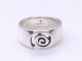 BA292 Bague Argent Massif Taille 52