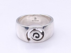 BA292 Bague Argent Massif Taille 52
