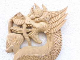 DMD55. Dragon en Bois