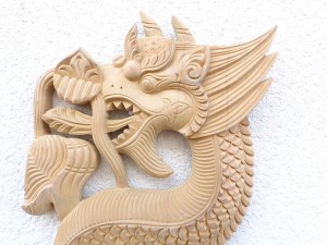 DMD55. Dragon en Bois