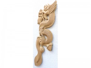 DMD55. Dragon en Bois