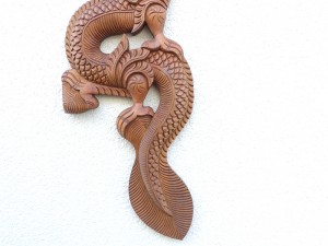 DMD54. Dragon en Bois