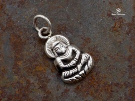 PA130 Pendentif Argent Massif Bouddha