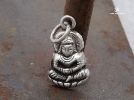 PA130 Pendentif Argent Massif Bouddha