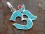 PA351 Pendentif Argent Massif Om