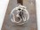PA370 Pendentif Argent Massif Om