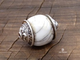 PA294 Perle Argent Massif Coquillage