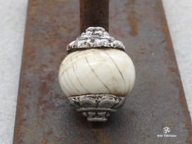 PA295 Perle Argent Massif Coquillage
