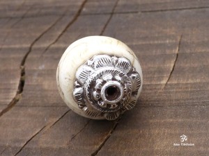 PA295 Perle Argent Massif Coquillage
