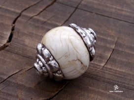PA295 Perle Argent Massif Coquillage