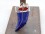 PA180 Pendentif Tibétain Argent Massif Lapis Lazuli